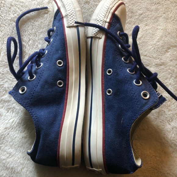 Converse canvas sneakers excellent condition W8.5 - Picture 5 of 8